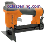 Buy pneumatic finish staplers online. Laminated tongue and groove flooring narrow crown air staplers are here at ocfastening for Bostitch narrow crown staples.